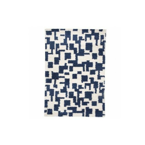 Acoustic Blue Frisee Yarn Rug