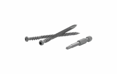 Fastenmaster 5000284 TrapEase 2.5 in. Torx TTAP Star Head Zinc Carbon 