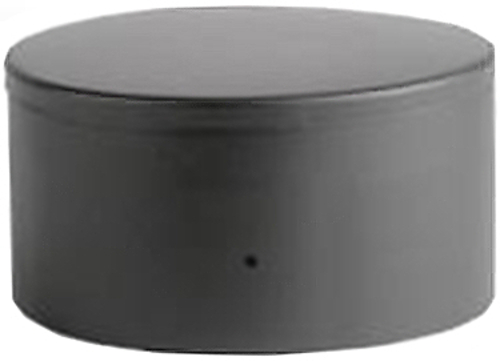 Gray Metal 6-310 6 in. Galvanized Round Cap