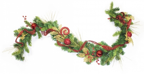 6 ft. Long Garland Classic Christmas Collection