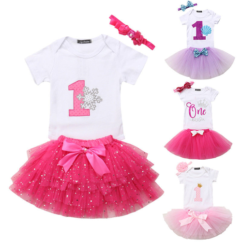 Newborn Baby Girls Princess Birthday 1st/2nd