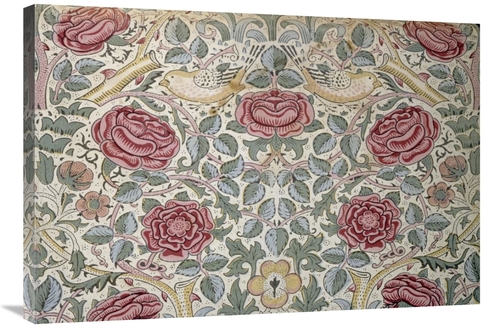 Global Gallery GCS-268322-36-142 36 in. The Rose Pattern Art Print - W