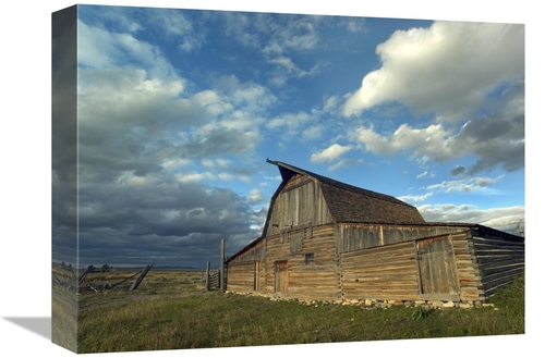 Global Gallery GCS-396332-1216-142 12 x 16 in. Mormon Row Barn, Gr