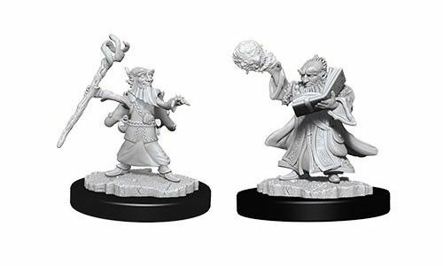 WizKids WZK73382 Male Gnome Wizard W6 Dungeons & Dragons Nolzurs Marve