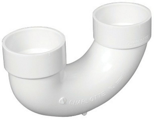 Charlotte Pipe & Foundry PVC007000800HA 2 in. PVC-Dwv P Trap U-Ben