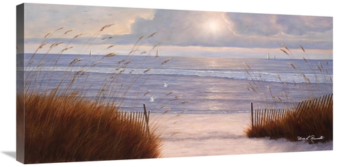 Global Gallery GCS-398730-1836-142 18 x 36 in. Beach Peace Art Print -