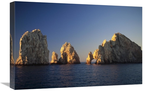 Global Gallery GCS-452396-1624-142 16 x 24 in. Sea Stacks & Natural Br