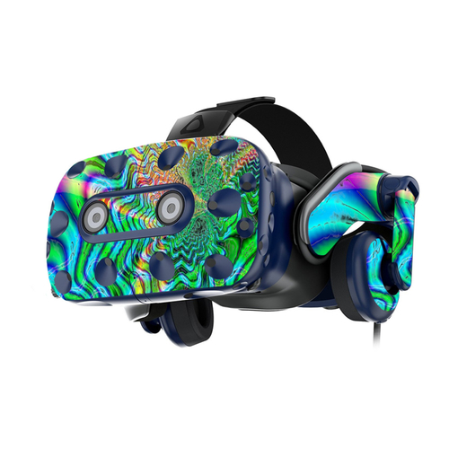 MightySkins HTCVIVEPRMIN-Psychedelic Skin for HTC Vive Pro VR Headset 