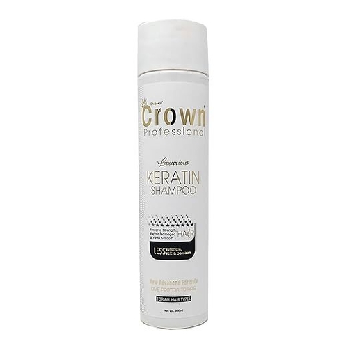 Original Crown Professional Luxurious Keratin Sulphate Free Shampoo,