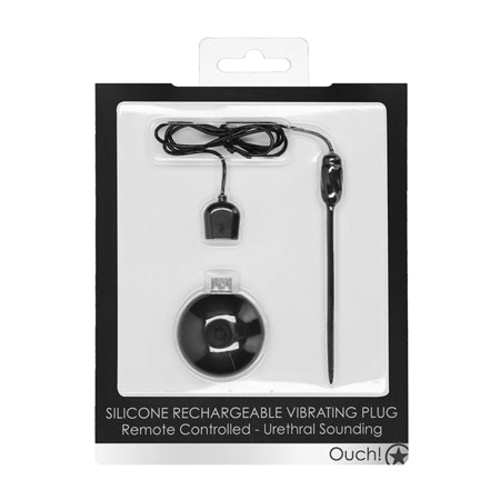 Ouch! Urethral Sounding Remote-Controlled Silicone Rechargeable