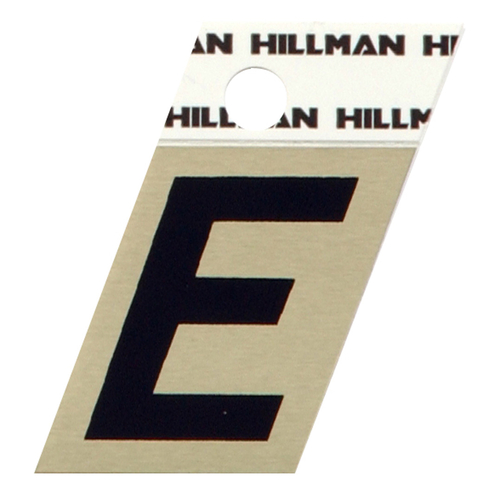 Hillman Group 840502 1.5 in. Black & Gold Glossy Aluminum Angle-Cu