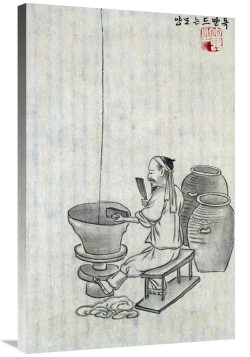 Global Gallery GCS-266644-36-142 36 in. A Potter Art Print - Kim Junke