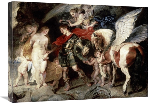 Global Gallery GCS-279922-30-142 30 in. Perseus Liberating Andromeda A