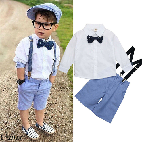 Puscoco Hot Sale 2Pcs Toddler Kid Baby Boy