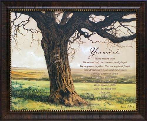 North American Art P357 19 x 23 in. Forever You & I Bonnie Mohr Lo