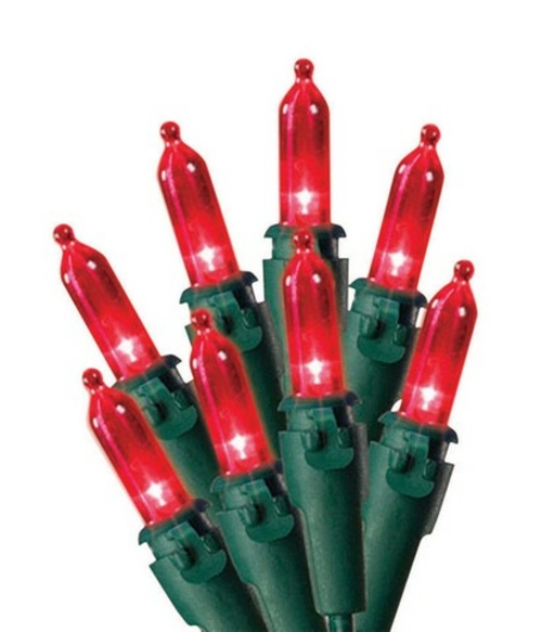 Celebrations 40833-71 Red LED Indoor & Outdoor 50 Light Set