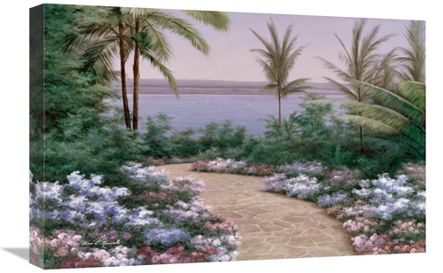 Global Gallery GCS-393948-1624-142 16 x 24 in. Floral Breeze Art Print