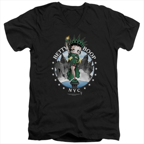 Boop-Nyc - Short Sleeve Adult 30-1 Tee, Athletic Heather - Medium