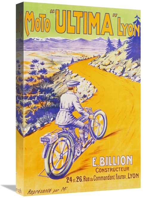 Global Gallery GCS-267452-22-142 22 in. Moto Ultima Lyon Art Print - U