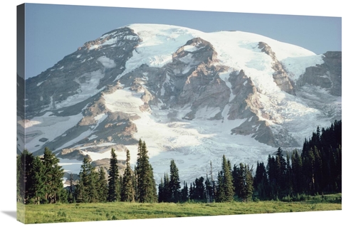 Global Gallery GCS-396139-2436-142 24 x 36 in. Mt Rainier, Cascade