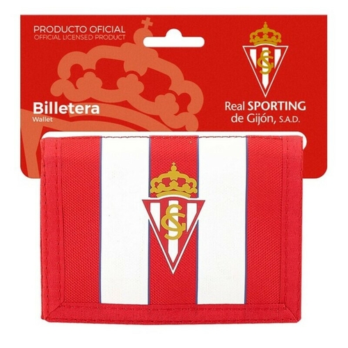 Purse Real Sporting de Gijón White Red