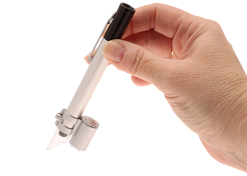 Aven 26800C-552 Pen Type Pocket Microscope With Scale - 25x