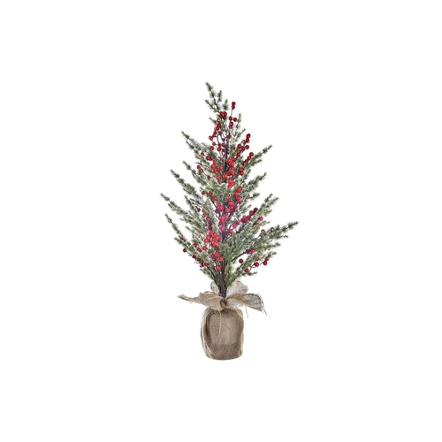 Christmas Tree DKD Home Decor Red Green Natural PVC 40 x 40 x 90 cm