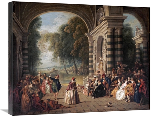 Global Gallery GCS-266991-30-142 30 in. The Pleasures of the Ball Art 