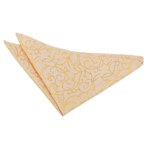 Swirl Handkerchief - Gold