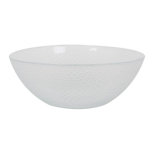 Salad Bowl La Mediterránea New tuana Crystal Transparent (Ø 26 x 9 cm)