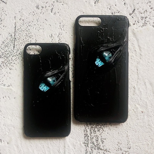 Monster's Blue Eye iPhone Case