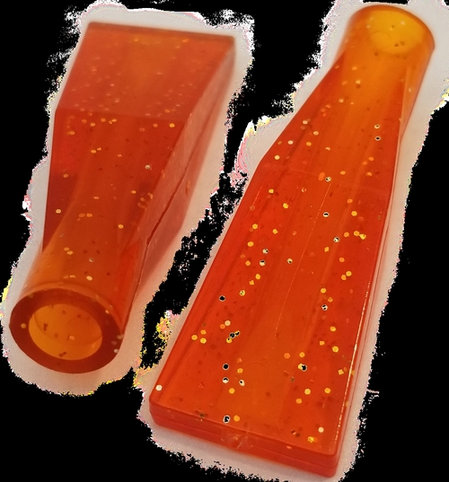 Barjan 056BP505 Extension Amber Short Flat - 2 Carded