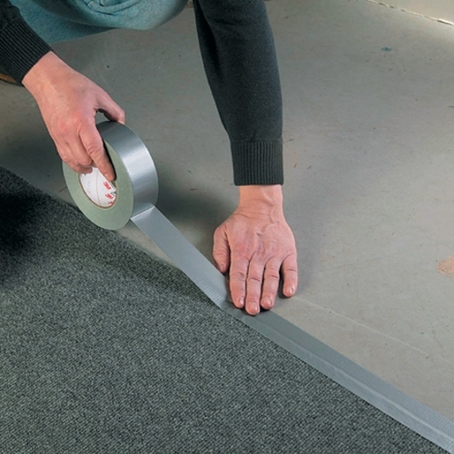 3M T98739033PKY Yellow Duct Tape, 2 in. x 50 Yards - Pack of 3 - 3