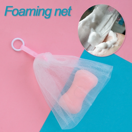 5PCS Wash Face Soap Foaming Net Body Cleaning