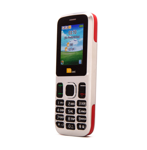 TTfone TT130 Dual SIM Basic Cheap Simple Mobile with Mains Charger