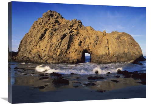 Global Gallery GCS-396237-2432-142 24 x 32 in. Sea Arch at Pfeiffer Be