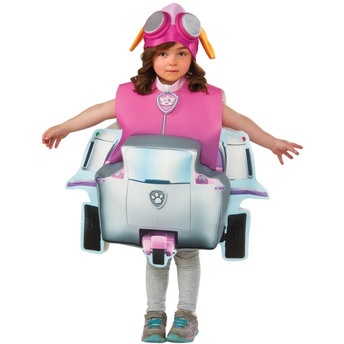 Rubies 244801 Paw Patrol Skye Deluxe Toddler Costume, Pink