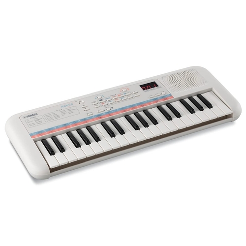 37-Key Portable Mini Keyboard, White