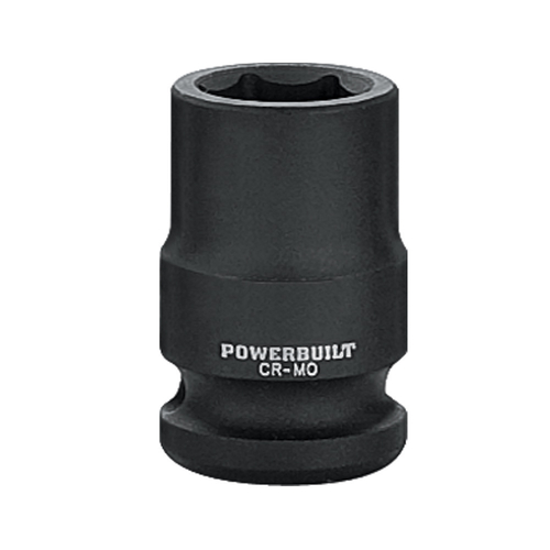 Powerbuilt 647246 Powerbuilt 647246 0.375 in. Drive 6 Point SAE Impact