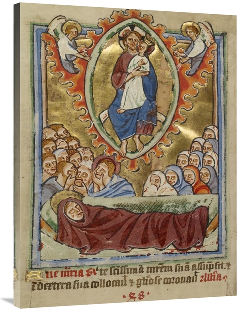 Global Gallery GCS-457568-3040-142 30 x 40 in. The Death of the Virgin