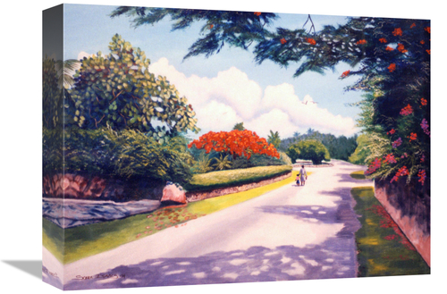 Global Gallery GCS-480443-1216-142 12 x 16 in. Blair Gardens Art Print