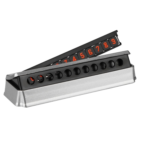 Car Temporary Parking Card Rocker Switch Drawer