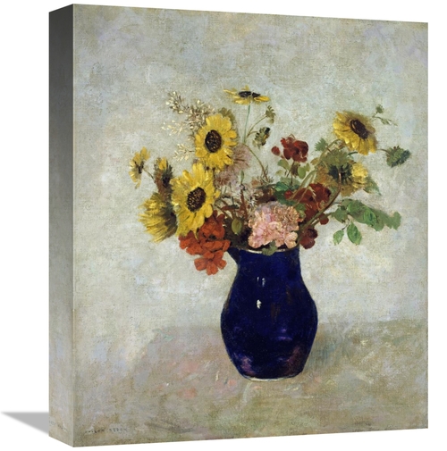 Global Gallery GCS-267083-16-142 16 in. Vase De Fleurs Art Print - Odi