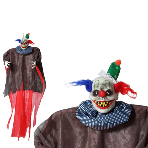 Hanging Clown Halloween (175 x 148 x 18 cm) Multicolour 175 x 148 x 18