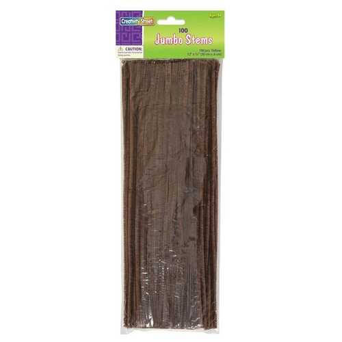 Dixon Ticonderoga PACAC711013 Jumbo Stems, Brown - 100 Piece