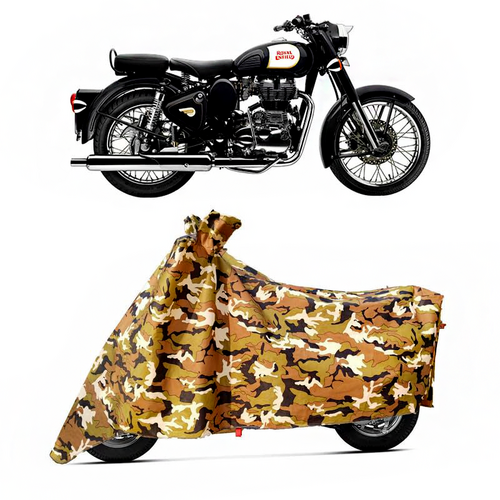 100% Waterproof & Dustproof Jungle Print Heavy Bikes Cover