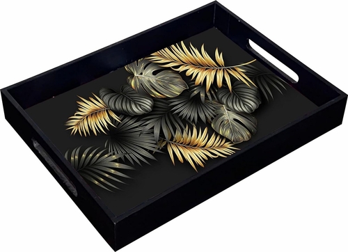 Tray for Serving-Free 4 Coasters-12 InchX12 Inch-Serving Tray-Tray Set