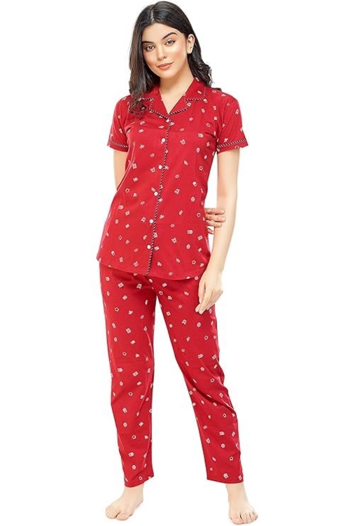 night suits in various  sizes and designs  RED S