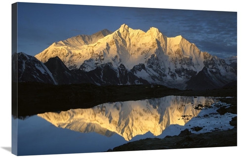 Global Gallery GCS-397815-2436-142 24 x 36 in. Mt Makalu & Mt Chomolon