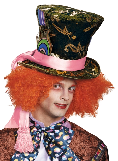 Morris Costumes DG10229 Mad Hatter Prestige Hat Adult Costume